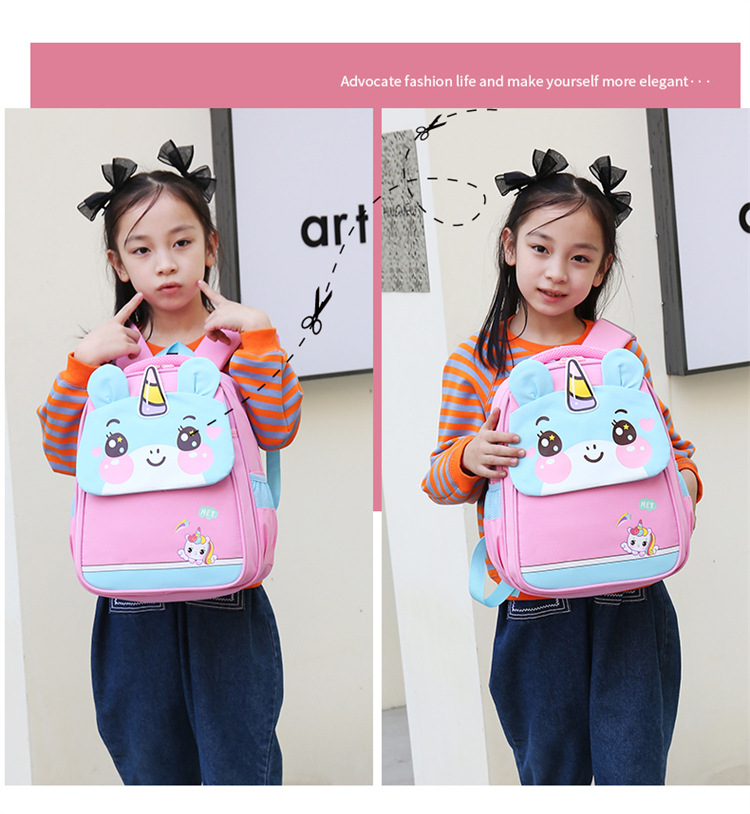 Waterproof Laptop Backpack Daily Kids Backpacks display picture 2