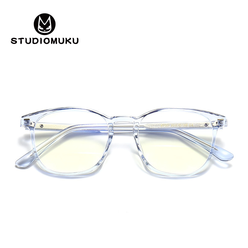 STUDIOMUKU mu fresco miopía gafas marco hombres y mujeres gafas marco retro cuadrado gafas de miopía de moda de los hombres