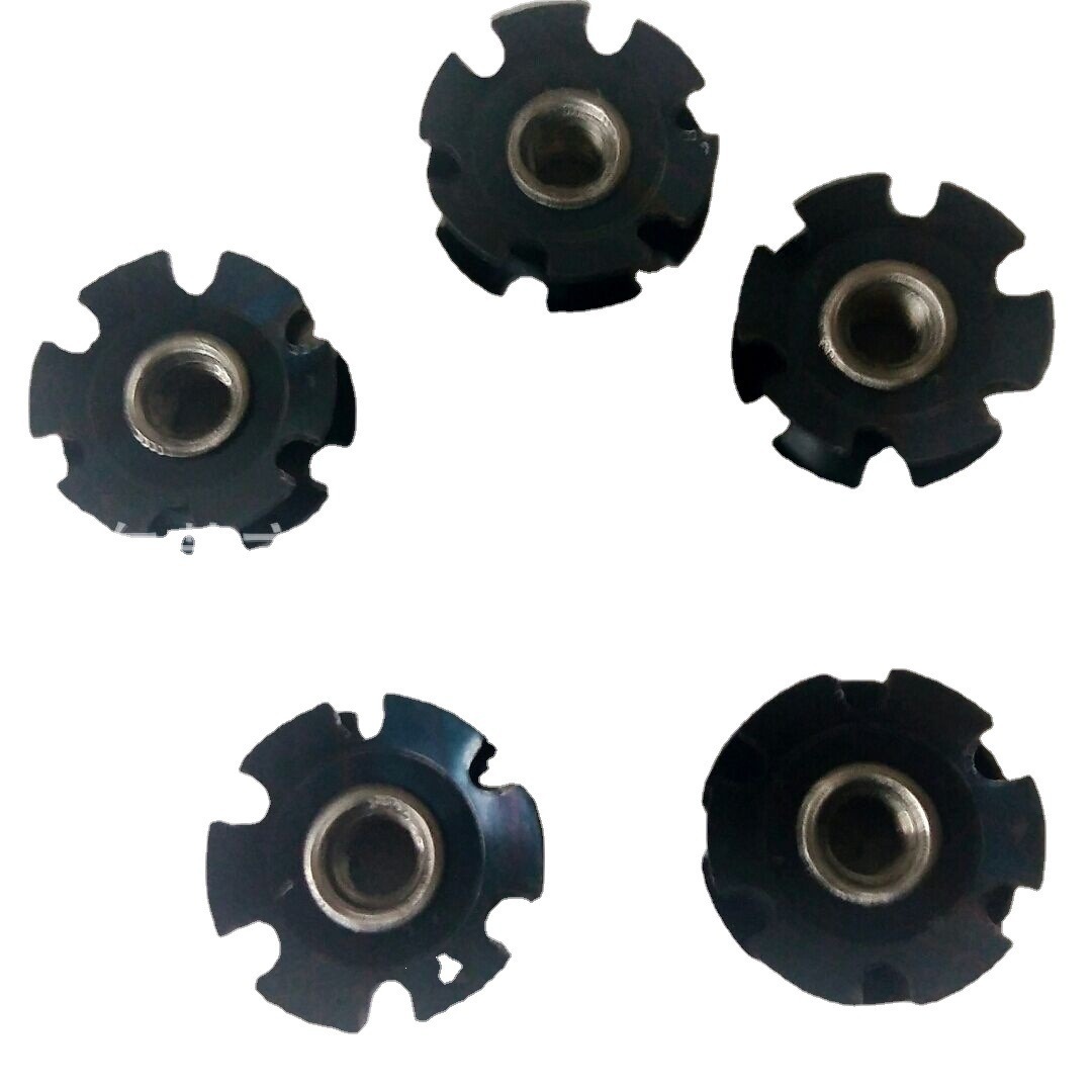 厂家直销M6*36内套孔梅花弹片,运动器材配件，家具调整脚等