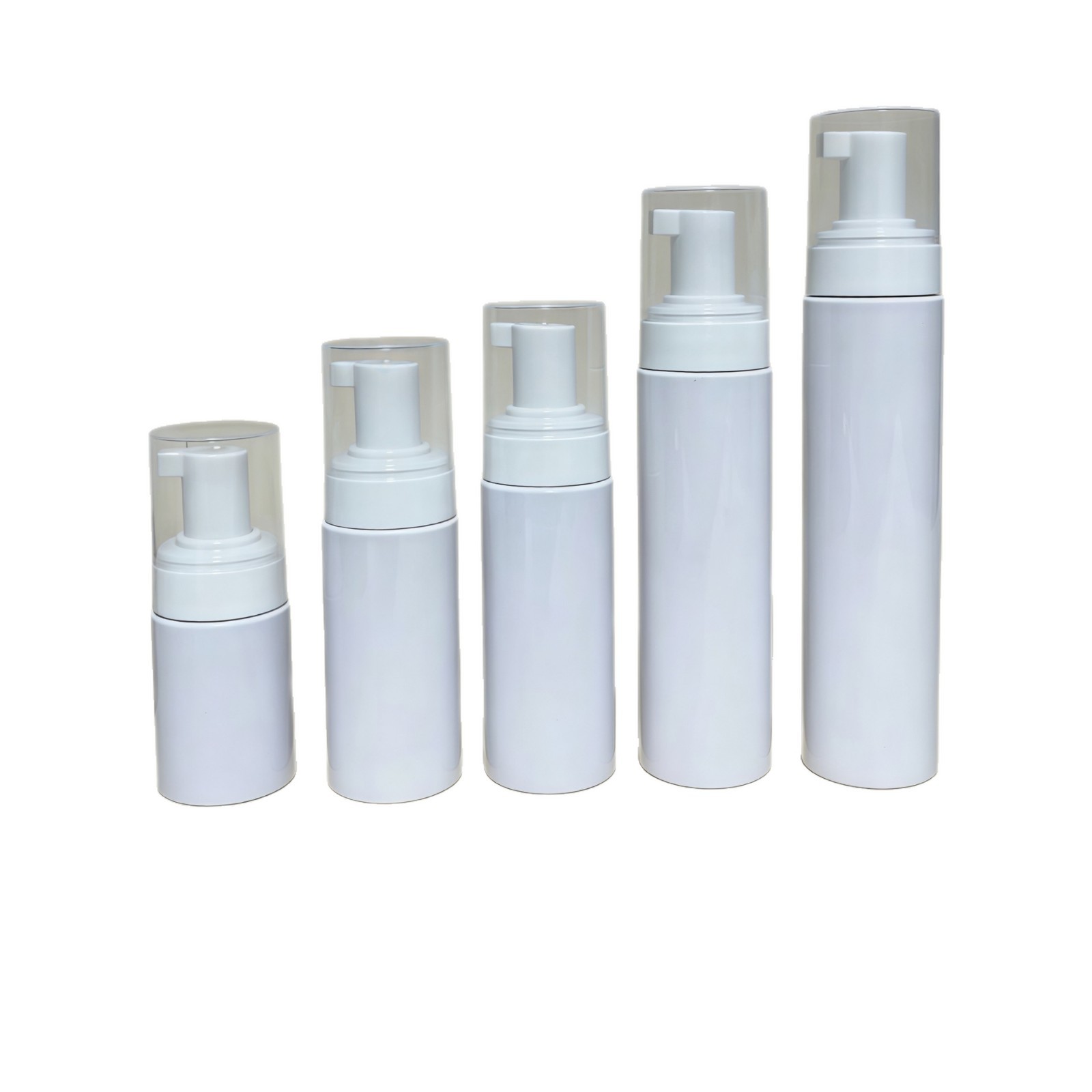 Botella dividida 30ml50ml60ml botella de mousse de limpieza facial 80ml100ml botella de espuma PET botella vacía de espuma de plástico