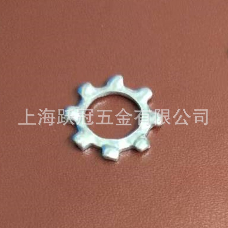 65Mn蓝白锌 DIN6797A型 M3 M4 M5 M6 M8 M10至M16 外齿锁紧垫圈