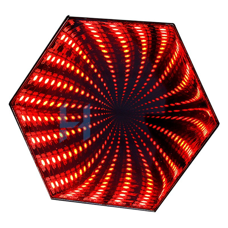 Акриловые полуобъективы из ПК, коричневое полупрозрачное зеркало, игрушка, световой короб, шасси, аудиогарнитура, туннель для безднего душа, тысячеслойное зеркало