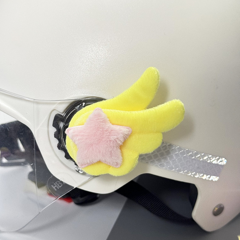 Cute Little Wings Helmet Decoration Motorcycle Modified Universal Accessories