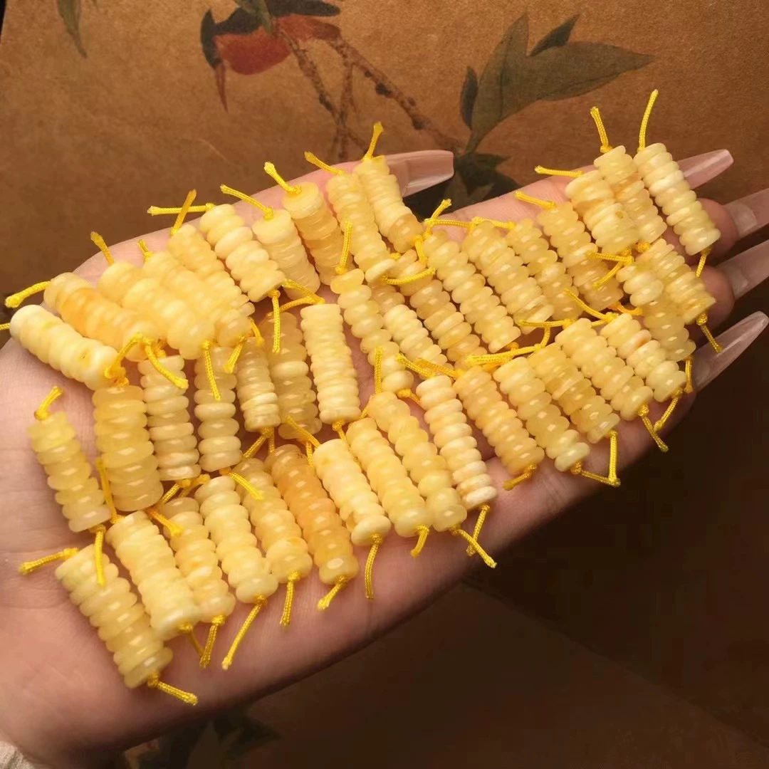 Натуральный медовый воск Аксессуары Куриное масло желтого воска Богатый, полный текстовых аксессуаров