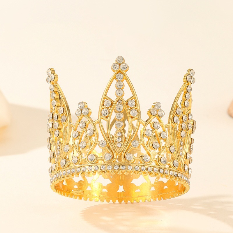 Barok bruidskroon tiara voor bruiloft en feestelijke kleding_voghion.com