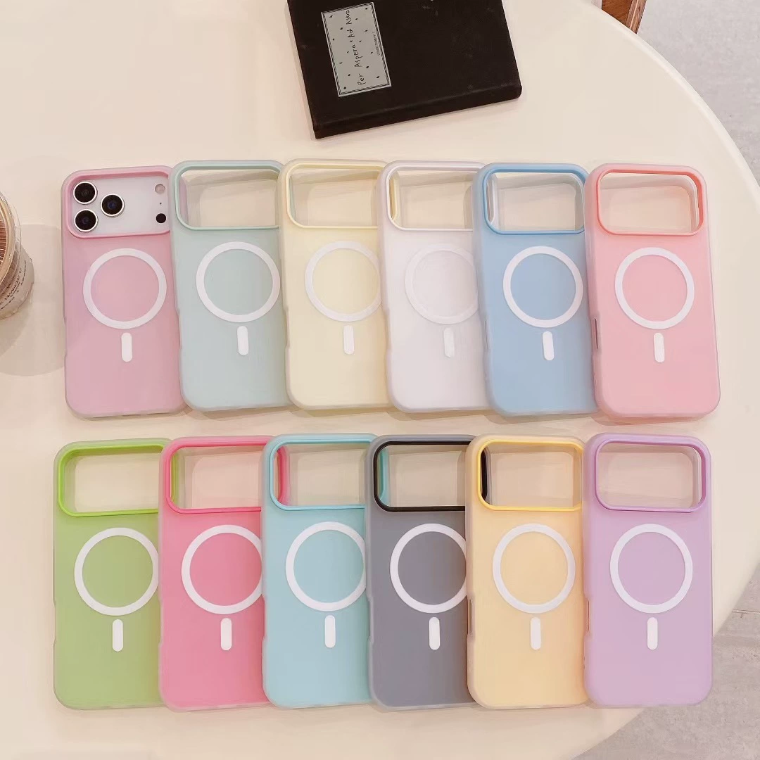 Чехол для телефона Apple (совместим с iPhone 11–17), 2-в-1 защитный дизайн, пастельные цвета