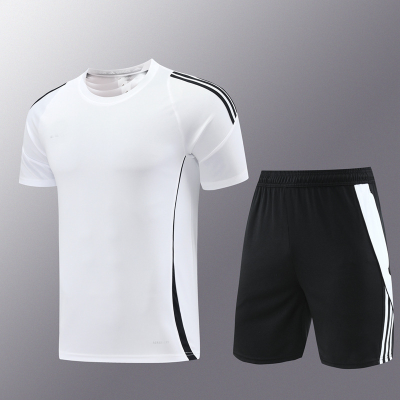 AD pantalones de manga corta con cremallera shortsZipper traje de entrenamiento pantalones fútbol comercio exterior verano trainning