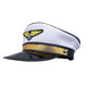 Halloween Airline Pilot Hat Costume Accessories with Captain's Hat Eaulets Glasses Tie Cosplay suit