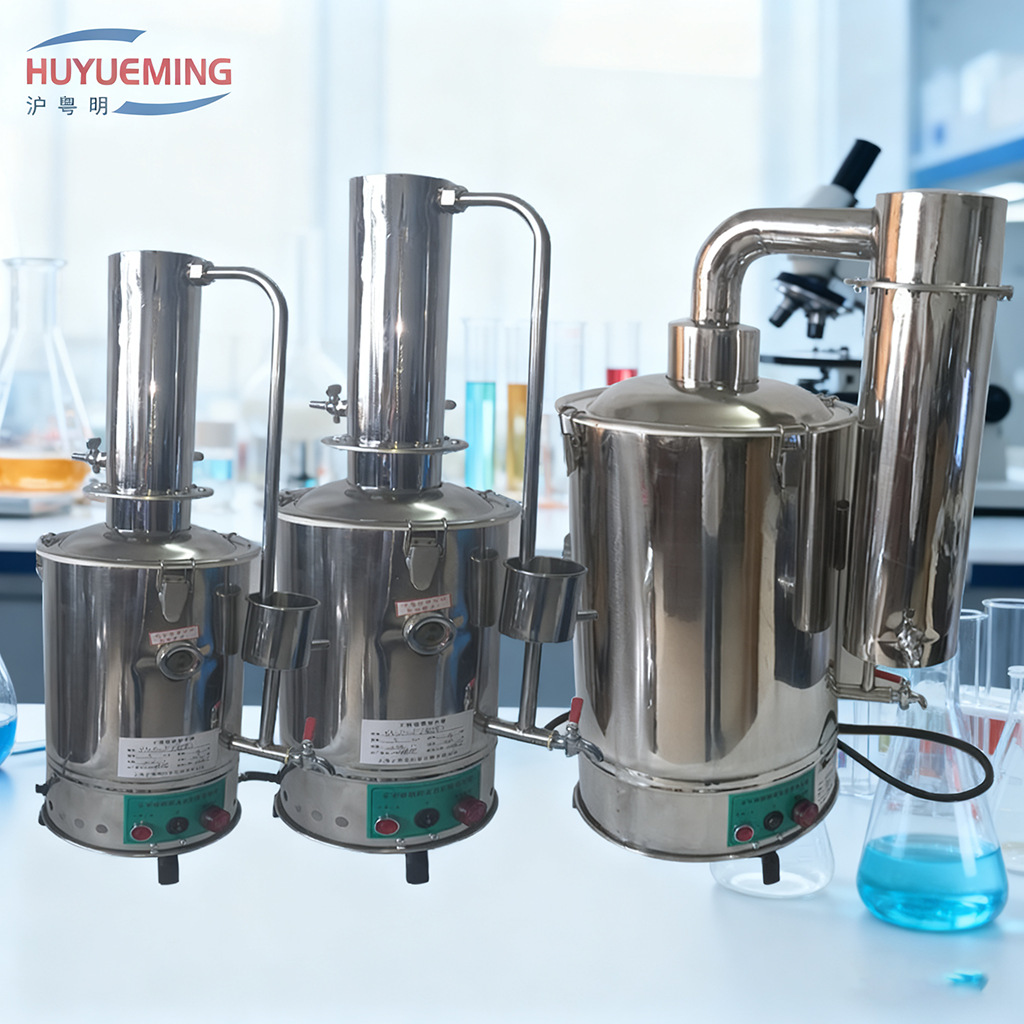 YA-ZD-5断水自控电热蒸馏水器.5L不锈钢电热蒸馏水器