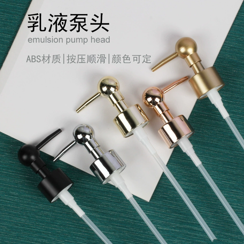 Гальванические круглый шарик насоса голову Отель Ресторан рука дезинфицирующее средство в бутылках пресс-насос 28 зубов пластиковая головка насоса