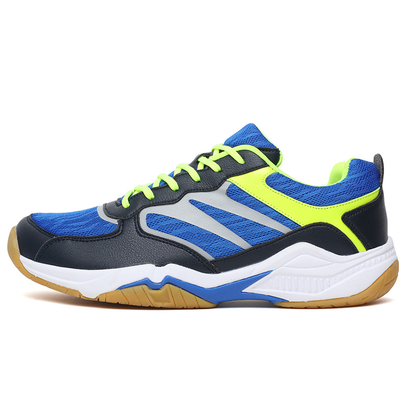 Nuevos zapatos de malla transfronterizos antideslizantes zapatos de bádminton transpirables zapatos de tenis casuales de moda al por mayor