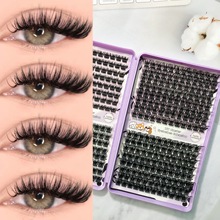 欧美浓密WM 11亚马逊假睫毛DIY自嫁接套装欧美新款爆款跨境假睫毛