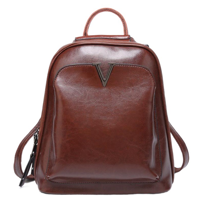 2024 nuevo bolso de mujer de cuero genuino bolso de moda bolso casual bolso de hombro de las mujeres bolso bandolera retro europeo y americano bolso de las mujeres