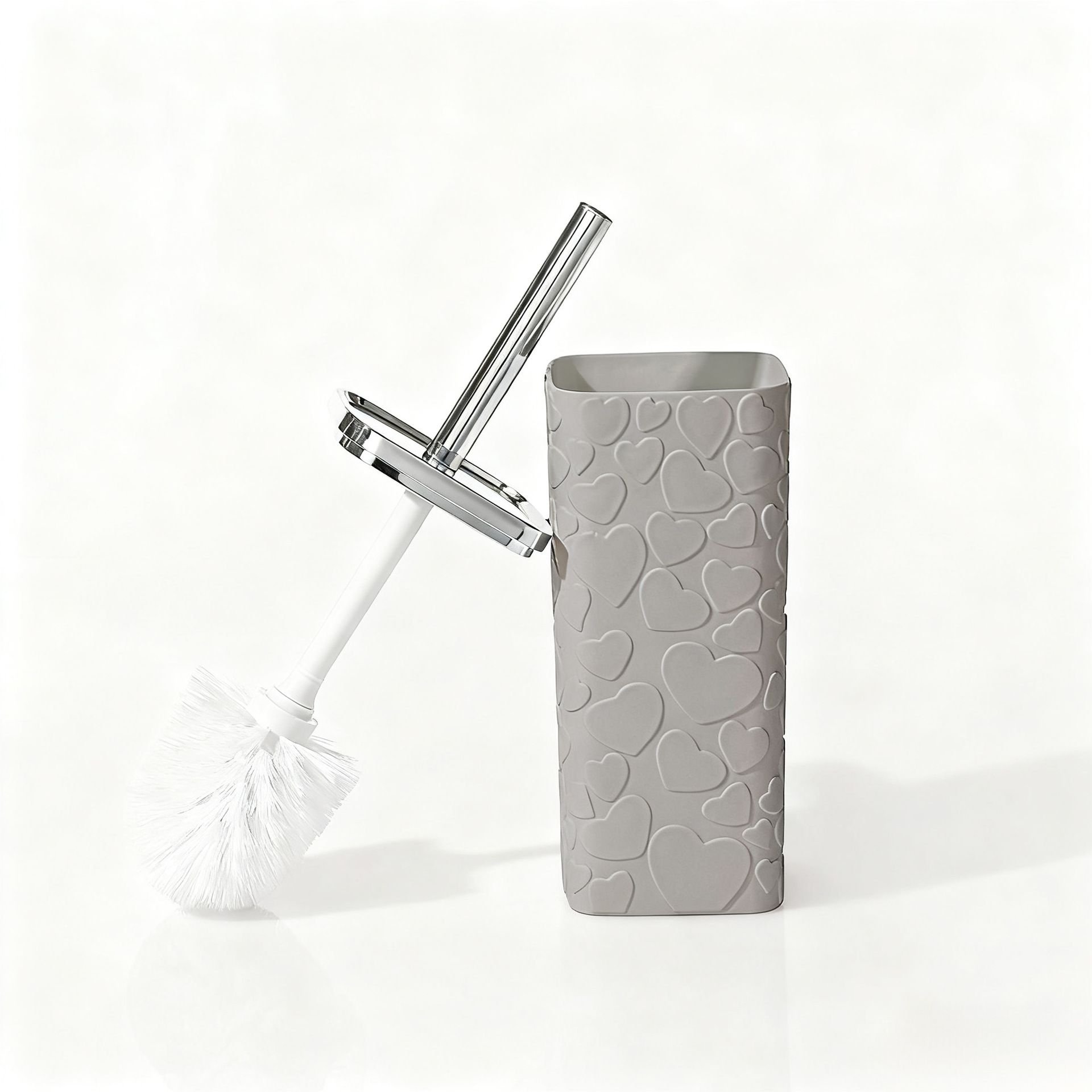 Regalos de baño cepillo de inodoro de baño limpio cepillo de inodoro de acero inoxidable cepillo de inodoro artículos de baño almacenamiento doméstico