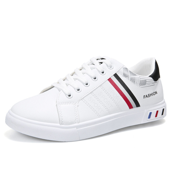 Universal breathable comfortable white sneakers for leisure for…