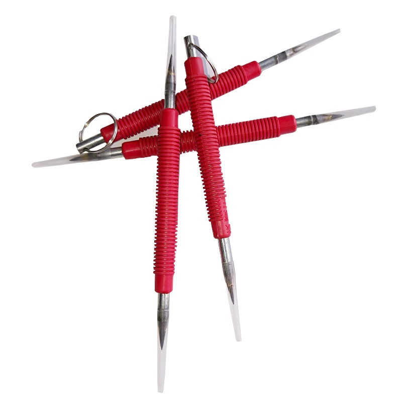 Железный повелитель Керамическая плитка Разметочная игла Карбид Красная пластиковая ручка Заостренный слесарь Маркер Разметочный нож Стальная пластина Разметочная игла Ручка для разметки