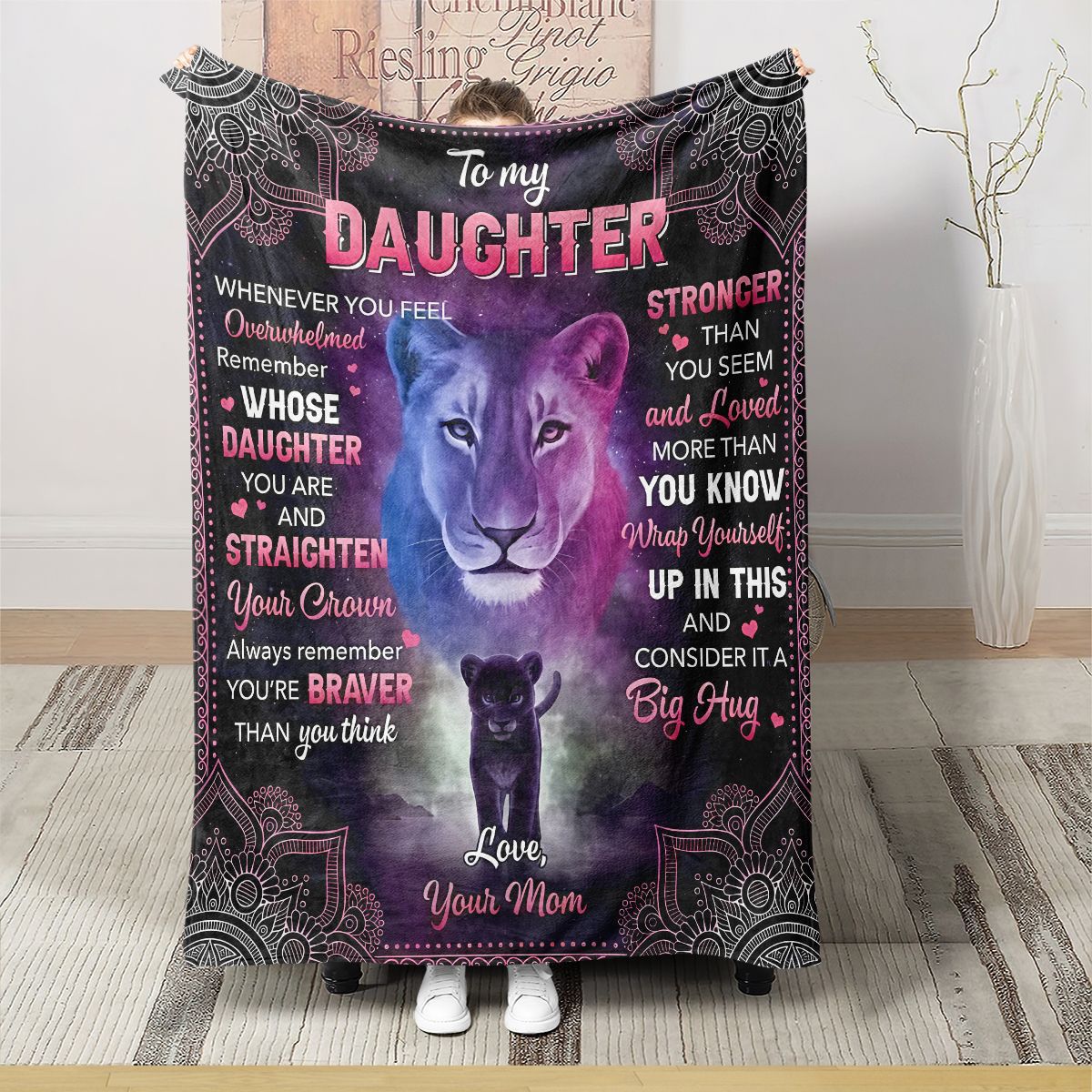 엄마가 딸에게 줘