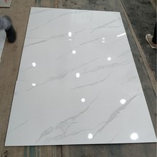 北欧轻奢柔光通体爵士白地砖鱼肚白大理石瓷砖卫生间厕所厨房墙砖