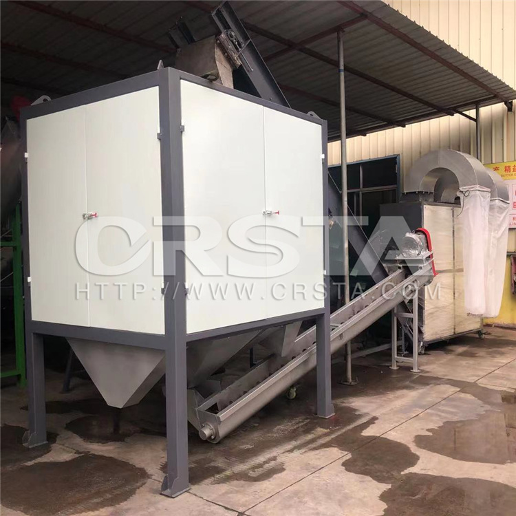 HDPE点滴袋胶头分离机，一次性点滴袋破碎料橡胶杂质分选机