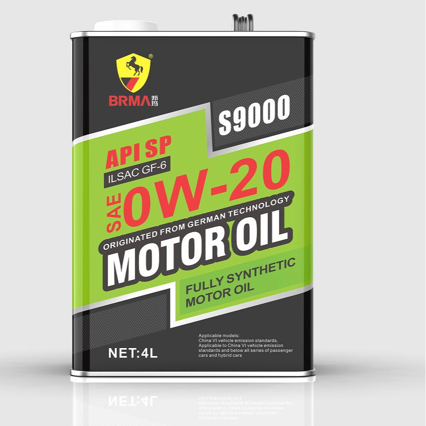 邦玛全合成汽机油 SP/GF-6A 0W-20发动机机油 1L/4L