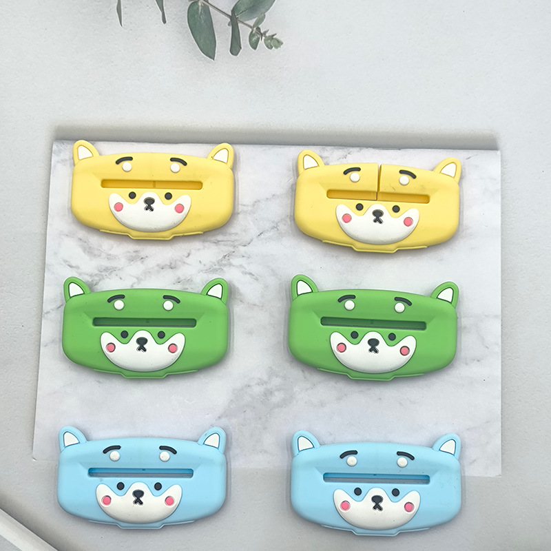 Funda Protectora para Anclaje de Cinturón de Seguridad de Silicona Antiarañazos para Auto
