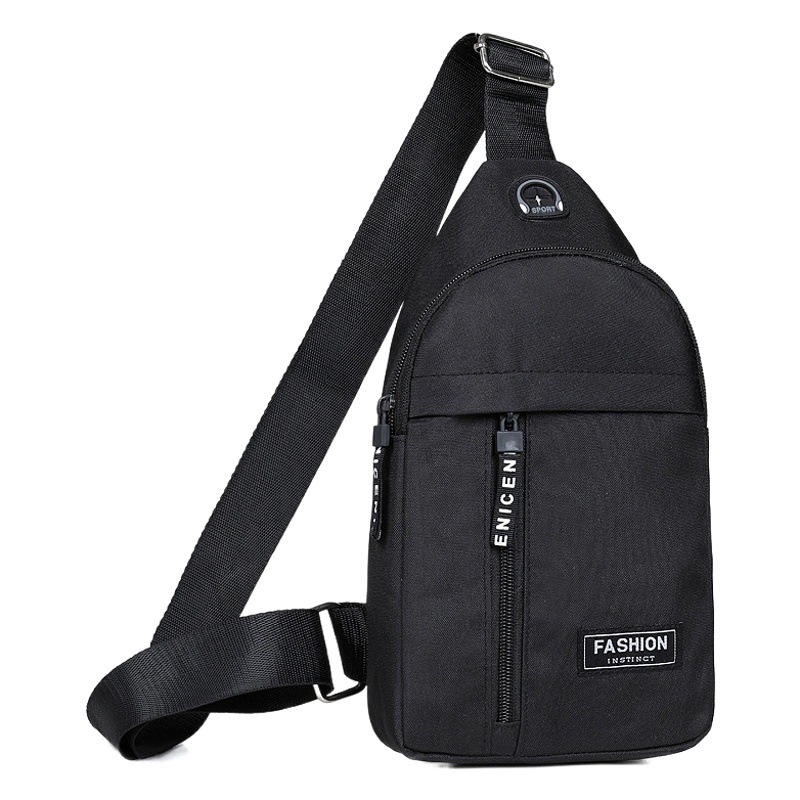 Cross-border New Style Chest Bag Men's Fashion Oxford Cloth Shoulder Backpack Korean Style Men's Casual Shoulder Crossbody Bag