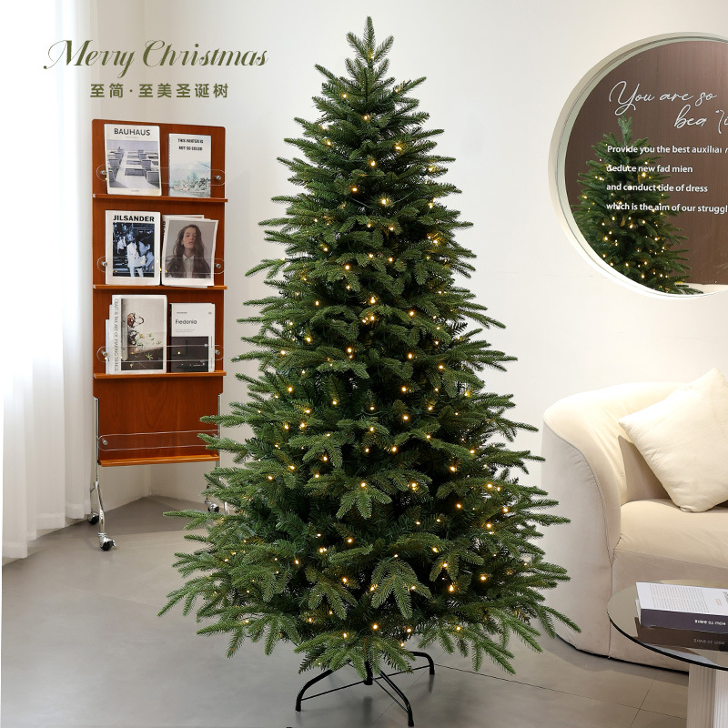árbol de navidad simulación transfronteriza cifrado gran árbol de navidad al por mayor PE imitación árbol de pin árbol de navidad artificial