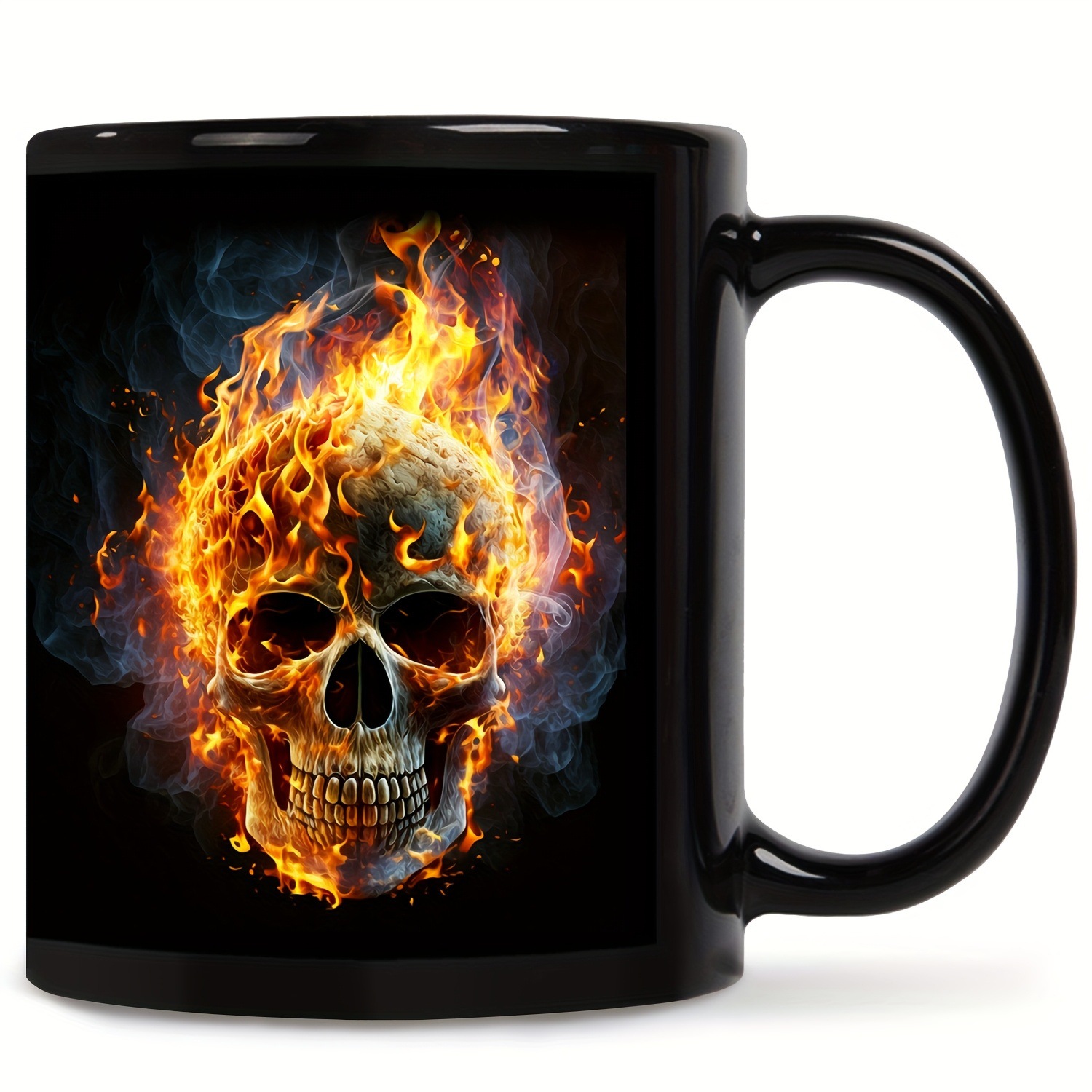 Comercio exterior nuevo cráneo de cerámica ventas calientes taza de café taza de agua regalo image 6