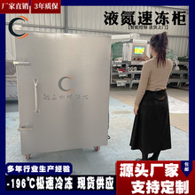 商用小型海参液氮速冻柜 -196℃海鲜液氮速冻机 全自动海鱼速冻机