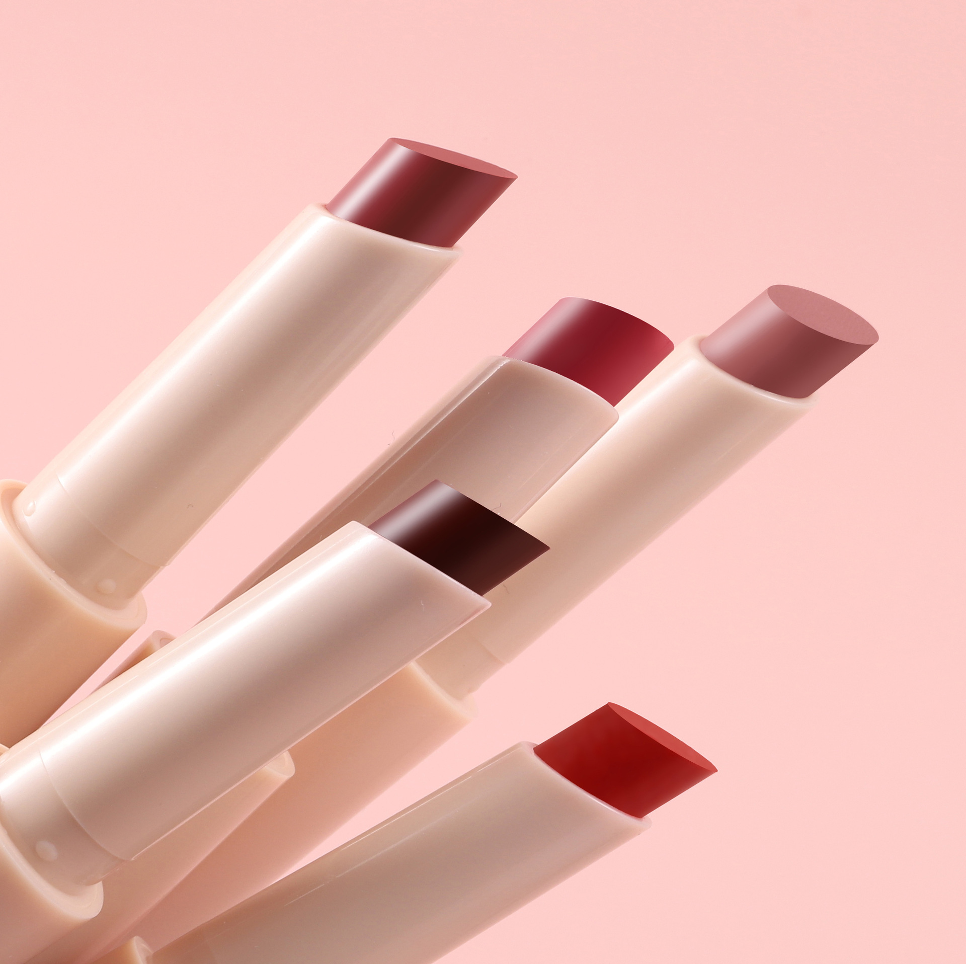 Cross-border press lipstick pen in stock: 8-color water gloss mirror handaiyan long-lasting Moisturizing Lipstick pen undefined