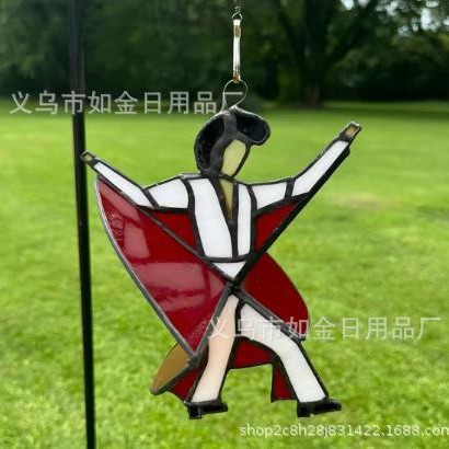 Handmade Stained Glass Spinner  孟菲斯旋律彩色玻璃旋转器
