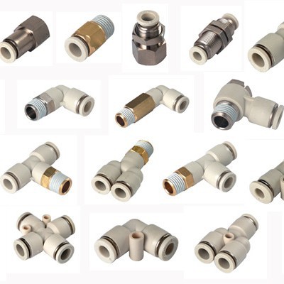 代理韩国TPC气动元件 供应韩国气动快插接头SQH08-02S-W