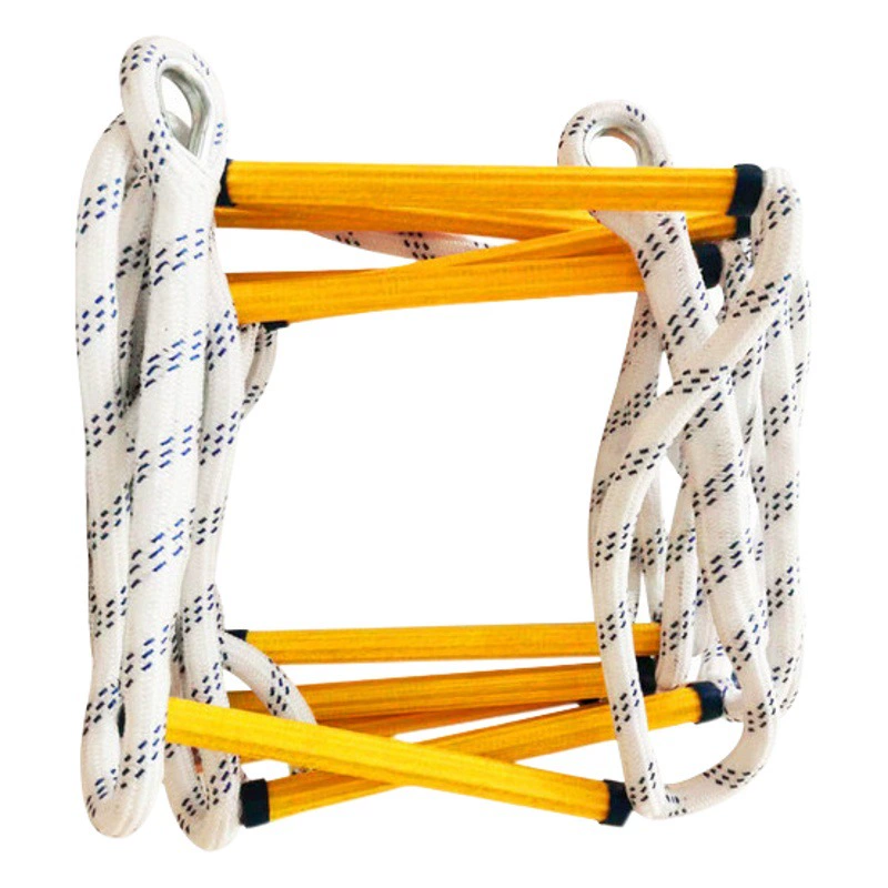 Производитель оптовая продажа пожарная эвакуация бытовая смола восхождение лестница мягкая лестница нескользящая износостойкая 5m до 30m бесплатная доставка