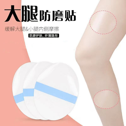 Anti-slip inner thigh pad for men and women, transparent, invisible, waterproof, sweat-proof, suitable for summer.