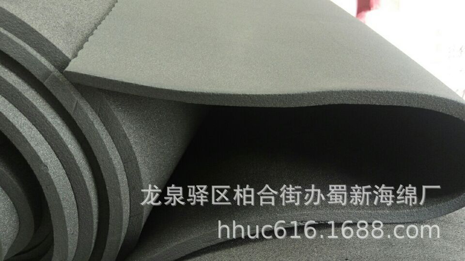 成都批发1cm厚隔音海绵 平板阻燃吸音海绵 现货供应 量大从优