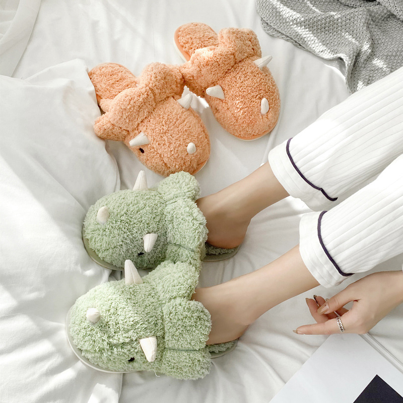 Men's Lady Velvet Closed-Toe Autumn Summer Indoor Outdoor Soft Cushioned Machine Washable Non-Slip Slippers Indoor Shoes_voghion.com