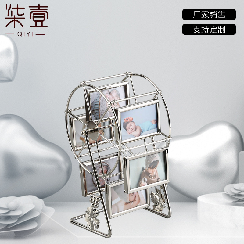 Export Product Manufacturer Wholesale Gold Creative Ferris Wheel Photo Frame Large Windmill Photo Frame Water Wheel Photo Frame Music Photo Frame Export Product Manufacturer Wholesale Gold Creative Ferris Wheel Photo Frame Large Windmill Photo Frame Water Wheel Photo Frame Music Photo Frame