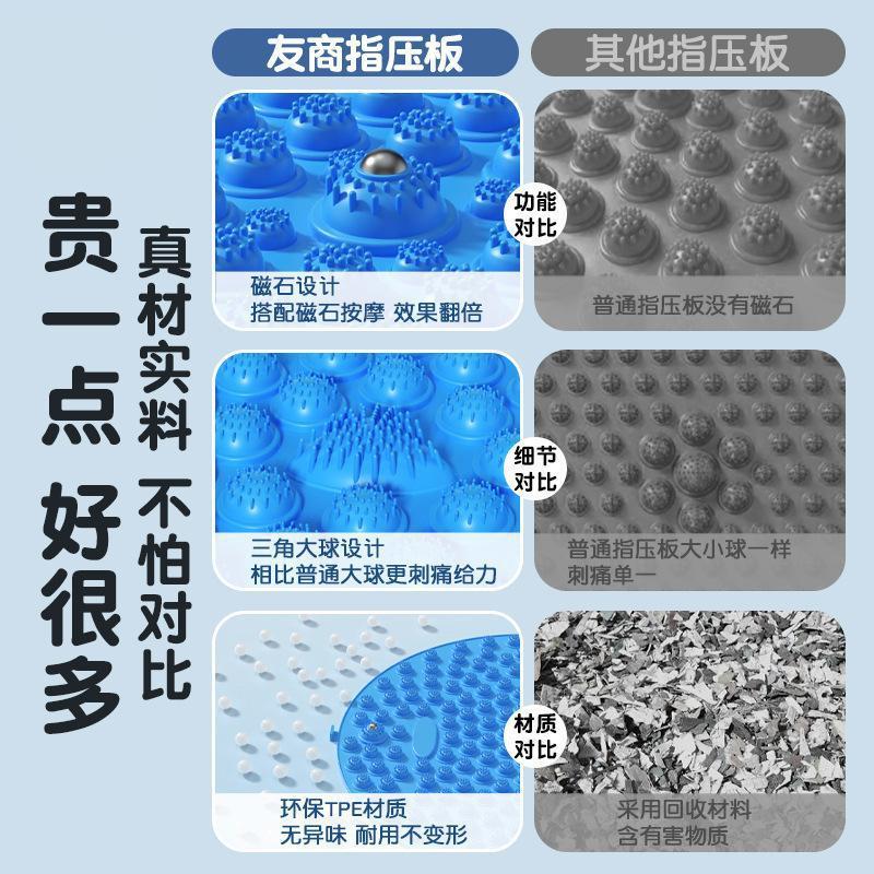 指押さえ板足底マッサージマット足踏み金通経絡超ジョギングマッサージ足マット足底マッサージマット足指押さえ板|undefined