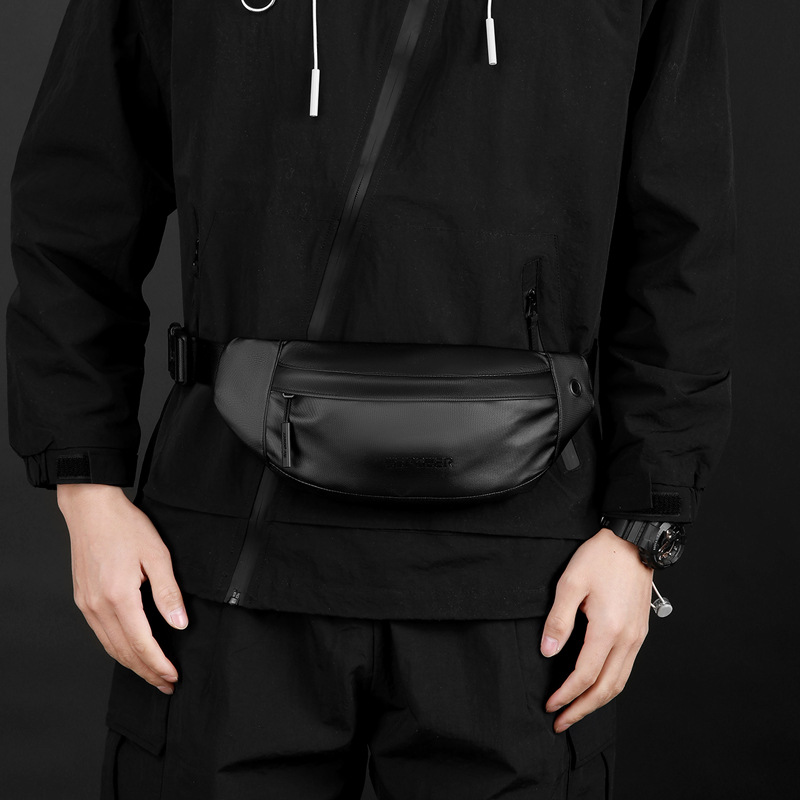 WEPOWER nuevo bolso de cintura transfronterizo, bolso de cintura deportivo, bolso de fitness, bolso de viaje, bolso de teléfono móvil, bolso de pecho, bolso de tramo inclinado, bolso de pecho