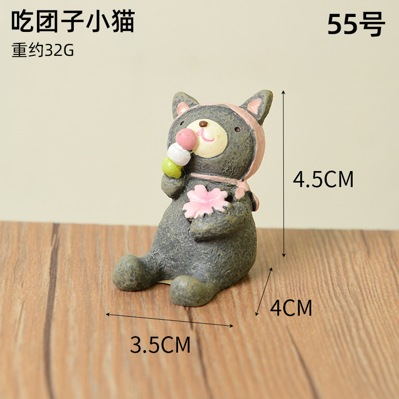 星空を望むかわいい動物の植木鉢、樹脂製の置物、家の装飾、誕生日プレゼント、ガーデン工芸品|undefined