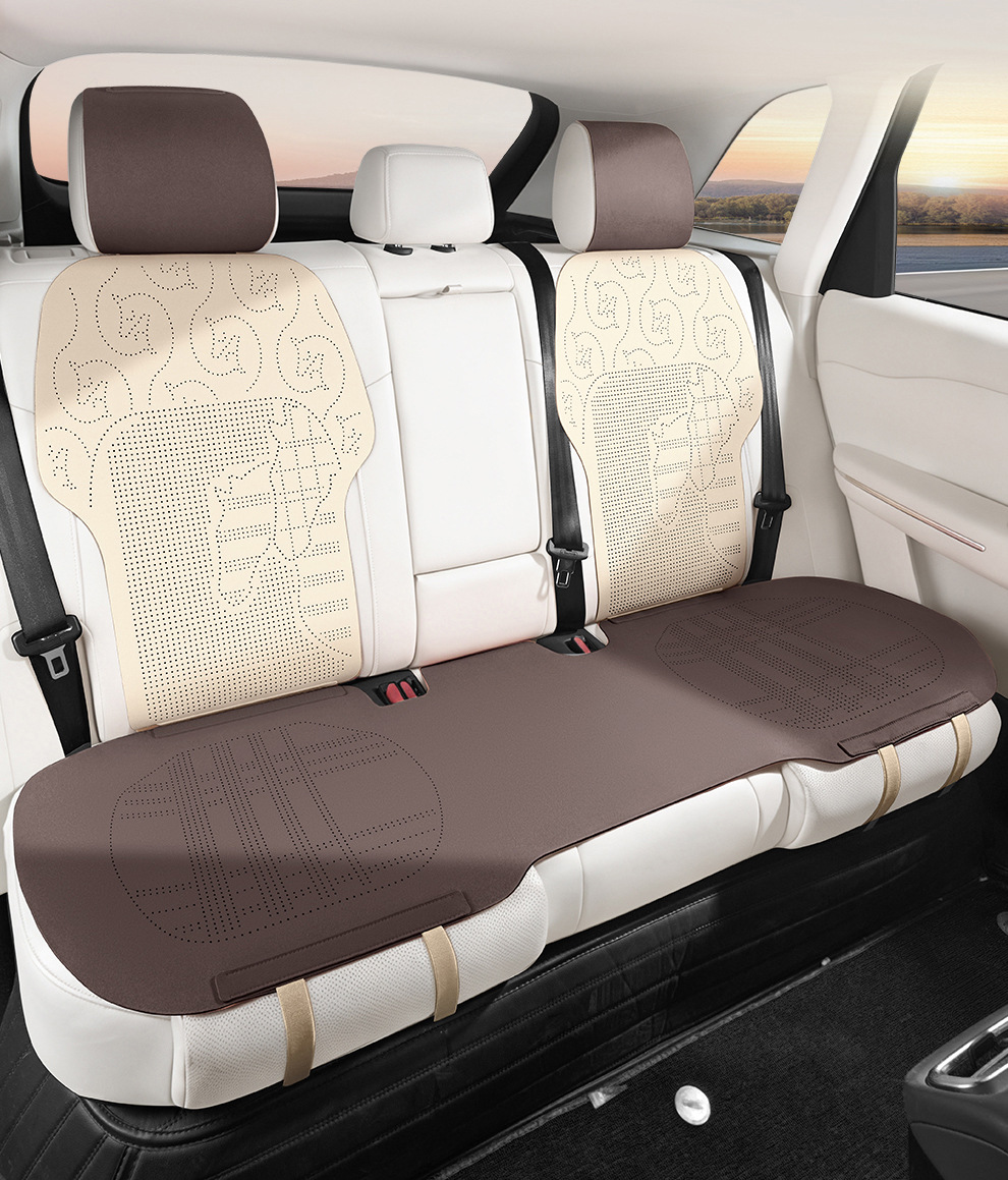 Fur Leather Car Seat Cushion, Winter Car Seat Cushion, Saddle Cushion, Universal for All Seasons, Car Seat Cover Wholesale and Dropshipping