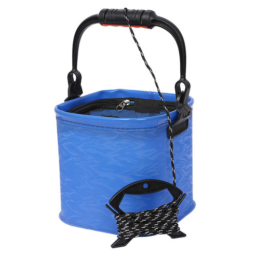 Fishing bucket, fishing gear, eva live fish bucket, multifunctional outdoor fishing bucket, one-piece thickened fishing box