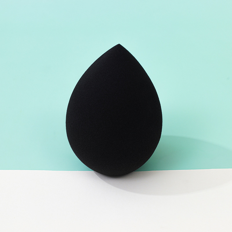Fábrica personalizada gota de agua gigante polvo de huevo de maquillaje no puede comer polvo de maquillaje húmedo y seco de doble uso esponja de maquillaje huevo de maquillaje