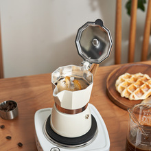 摩卡壶经典意式咖啡壶家用户外手冲咖啡器具浓缩滴滤萃取煮咖啡机