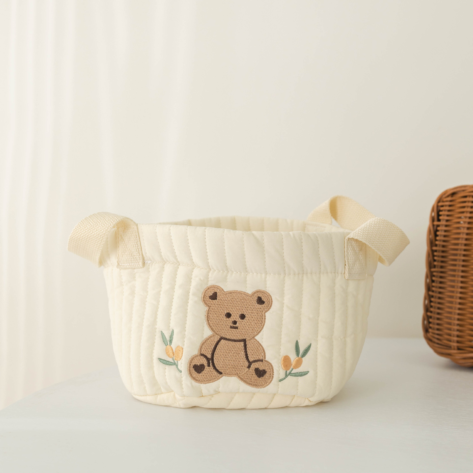 앉아 곰 핏 가방 스몰 사이즈