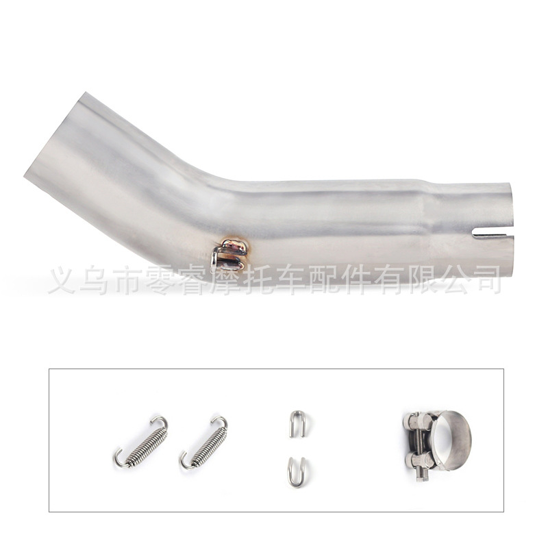 Motorcycle modified exhaust is suitable for SUZUKI GSR750 GSX-S750 2011-2020 mid-section exhaust