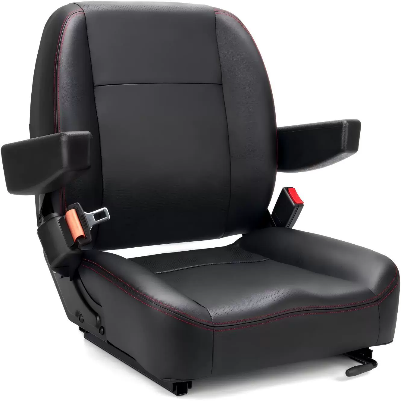 跨境电动代步巡逻车观光车座椅改装工程车装载机铲车塔吊叉车座椅