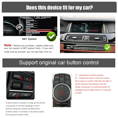 Suitable for Bmw Wireless: Simsiz CarPlay və Android Auto