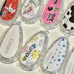 本物のコクヨオリジナル紙色修正テープ水彩ささやき交換可能なコア修正高価値テープ学生修正テープ