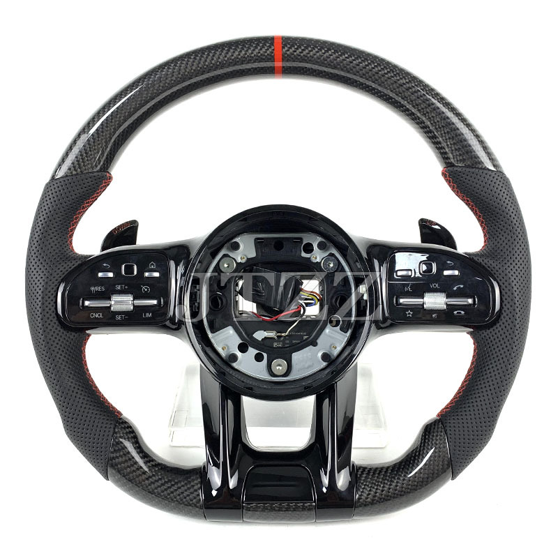 Suitable for Mercedes-Benz AMG A/C/E/G-class C205 W166 W167 W213 old and new carbon fiber steering wheel